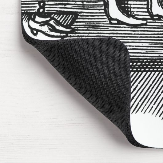 Der Schuster Mousepad (Ecke)