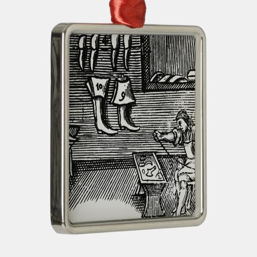 Der Schuster Ornament Aus Metall (Rechts)