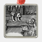 Der Schuster Ornament Aus Metall (Vorne)
