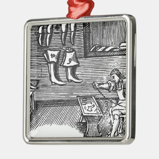 Der Schuster Ornament Aus Metall (Links)