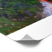 Der Schuster von Claude Monet Poster (Ecke)