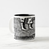 Der Schuster Zweifarbige Tasse (Vorderseite Links)