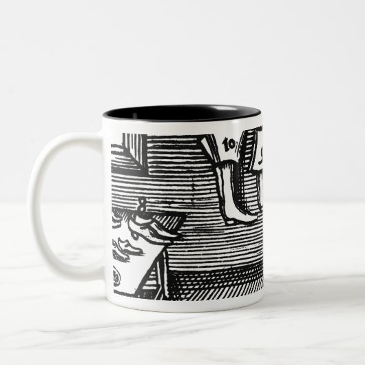Der Schuster Zweifarbige Tasse (Links)