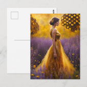 Der Schutz der Bienen Postkarte (Vorne/Hinten)