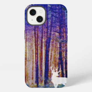 Der Schutz - weißer Hirsch in einem mystischen iPhone Hülle