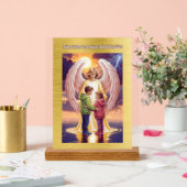 Der Schutzengel begleitet Dich Acrylschild (Hochzeit)