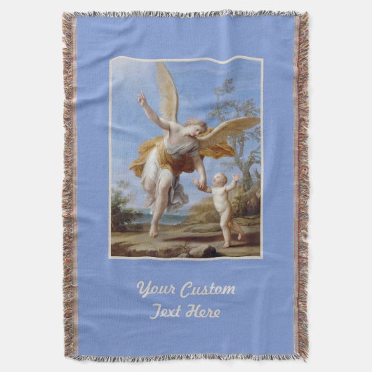 "Der Schutzengel" Decke (Vorderseite Vertikal)