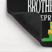 Der Schwager Leprechaun St Patricks Day Matc Mousepad (Ecke)