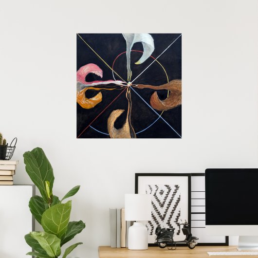 Der Schwan 7 | Hilma af Klint | Poster (Heimbüro)