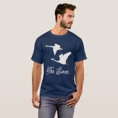 Der Schwan-Farbbereich T-Shirt (Vorne ganz)