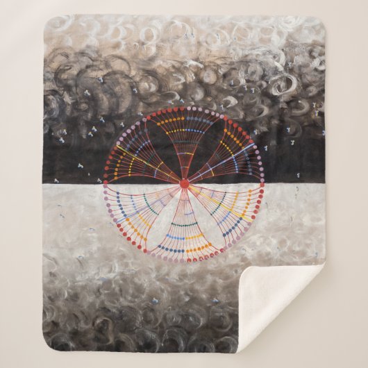 Der Schwan, Nr. 10 | Hilma af Klint | Sherpadecke (Vorderseite)