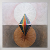 Der Schwan, Nr. 12, Hilma Af Klint  Poster (Vorne)