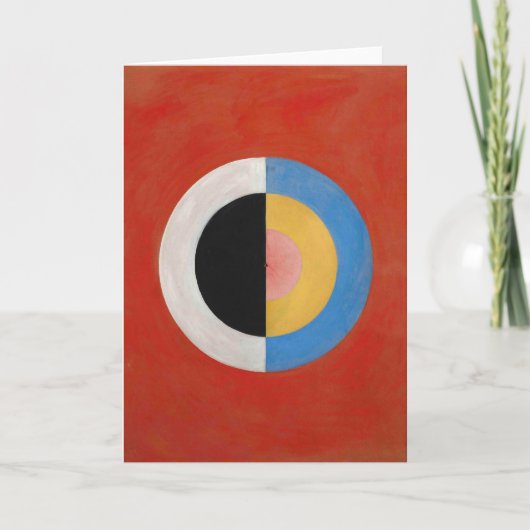 Der Schwan, Nr. 17 | Hilma af Klint Karte (Vorderseite)
