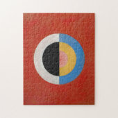 Der Schwan, Nr. 17 | Hilma af Klint Puzzle (Vertikal)