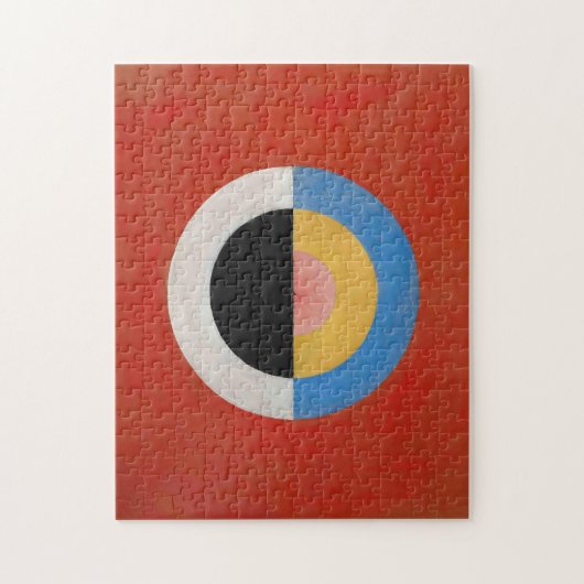 Der Schwan, Nr. 17 | Hilma af Klint Puzzle (Vertikal)