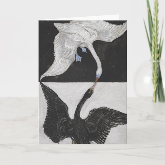 Der Schwan, Nr. 1 | Hilma af Klint Karte (Vorderseite)