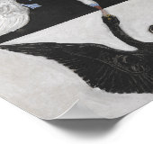 Der Schwan, Nr. 1 | Hilma af Klint Poster (Ecke)