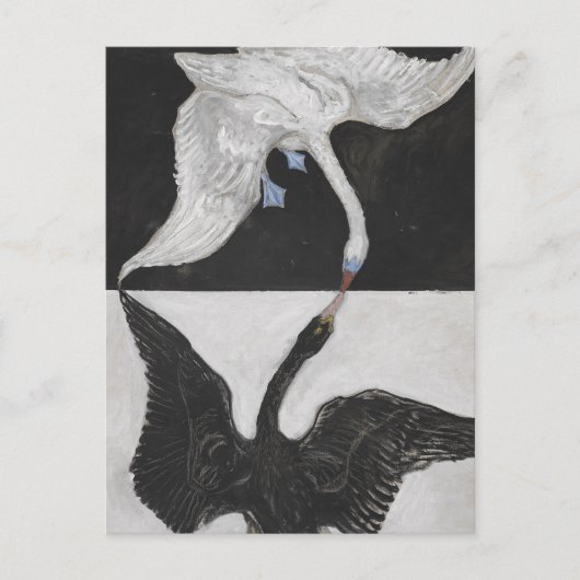 Der Schwan, Nr. 1 | Hilma af Klint Postkarte (Vorderseite)