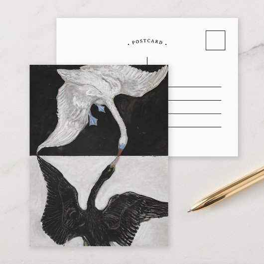 Der Schwan, Nr. 1 | Hilma af Klint Postkarte