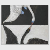 Der Schwan Nr. 1 von Hilma af Klint Geschenkpapier (Flach)