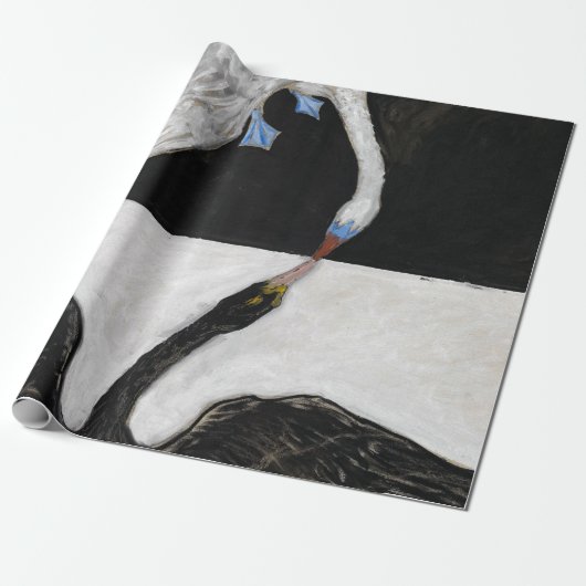 Der Schwan Nr. 1 von Hilma af Klint Geschenkpapier (Ungerollt)