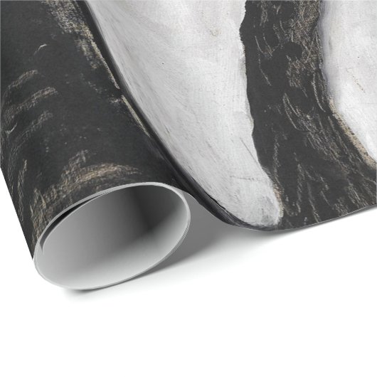 Der Schwan Nr. 1 von Hilma af Klint Geschenkpapier (Rolleneckpunkt)