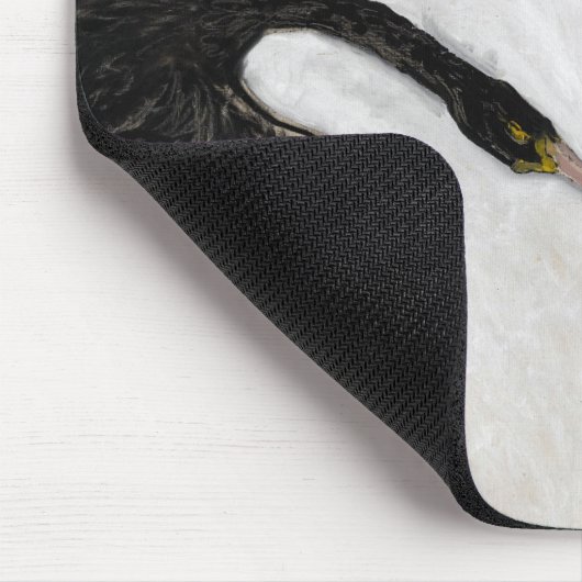 Der Schwan Nr. 1 von Hilma af Klint Mousepad (Ecke)