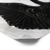 Der Schwan Nr. 1 von Hilma af Klint Poster (Ecke)