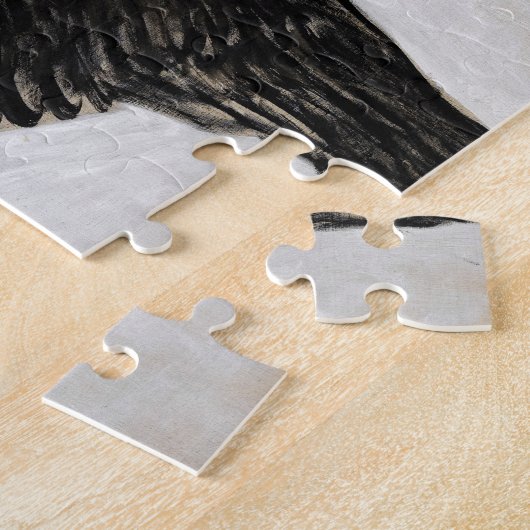 Der Schwan Nr. 1 von Hilma af Klint Puzzle (Seite)