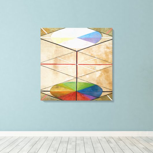 Der Schwan Nr. 23 | Hilma af Klint | Leinwanddruck (Insitu (Holzboden))