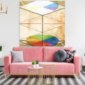 Der Schwan Nr. 23 | Hilma af Klint | Leinwanddruck (Insitu (Wohnzimmer))