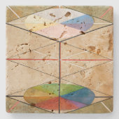 Der Schwan Nr. 23 | Hilma af Klint | Steinuntersetzer (Vorderseite)