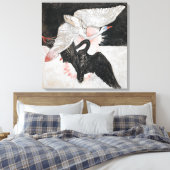 Der Schwan, Nr. 2 | Hilma af Klint | Leinwanddruck (Insitu (Schlafzimmer))
