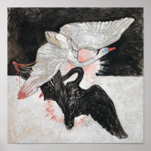 Der Schwan, Nr. 2   Hilma af Klint   Poster