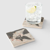 Der Schwan, Nr. 2 | Hilma af Klint | Steinuntersetzer (Seitenansicht)