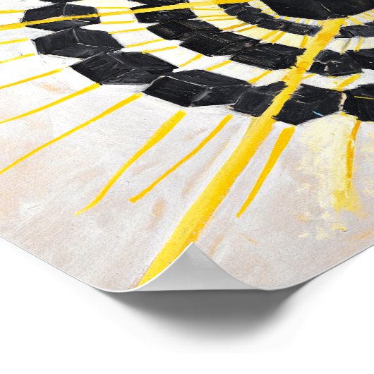 Der Schwan, Nr. 2 von Hilma af Klint Poster (Ecke)