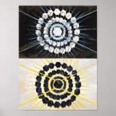 Der Schwan, Nr. 2 von Hilma af Klint Poster (Vorne)