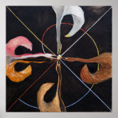 Der Schwan Nr. 7, Hilma af Klint Poster (Vorne)