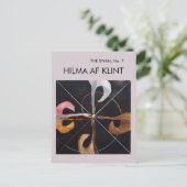 Der Schwan Nr. 7, Hilma af Klint Postkarte (Stehend Vorderseite)