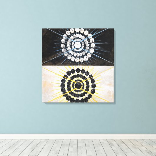 Der Schwan, Nr. 8 | Hilma af Klint | Leinwanddruck (Insitu (Holzboden))