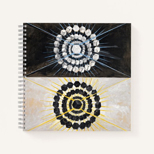 Der Schwan, Nr. 8 | Hilma af Klint | Notizblock (Vorderseite)