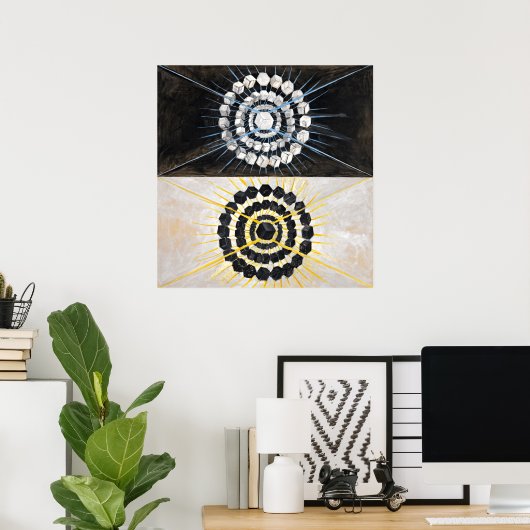 Der Schwan, Nr. 8 | Hilma af Klint | Poster (Heimbüro)