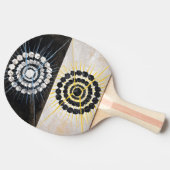 Der Schwan, Nr. 8 | Hilma af Klint | Tischtennis Schläger (Seitenansicht)