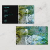 Der Schwan Visitenkarte (Vorne/Hinten)