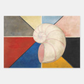 Der Schwan von Hilma af Klint Geschenkpapier Set (Vorderseite 3)