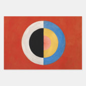 Der Schwan von Hilma af Klint Geschenkpapier Set (Vorderseite)