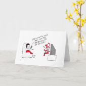 Der schwangere Freakout Karte (Gelbe Blume)