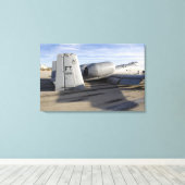 Der Schwanz eines A-10-Thunderbolls II Leinwanddruck (Insitu (Holzboden))