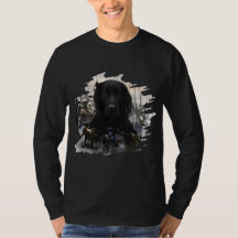 Der schwarz-goldene Retrievers-T - Shirt