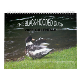 DER SCHWARZ-HOODED DUCK 2025 CALENDAR KALENDER